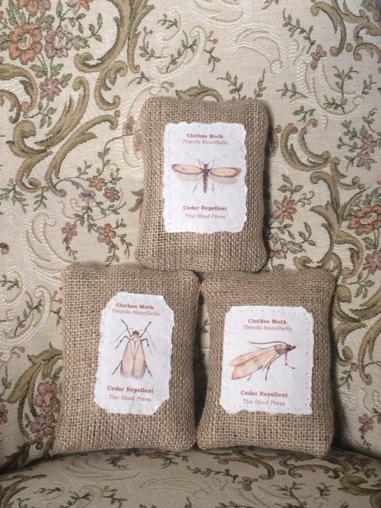 Cedar Bags - Moth Labels