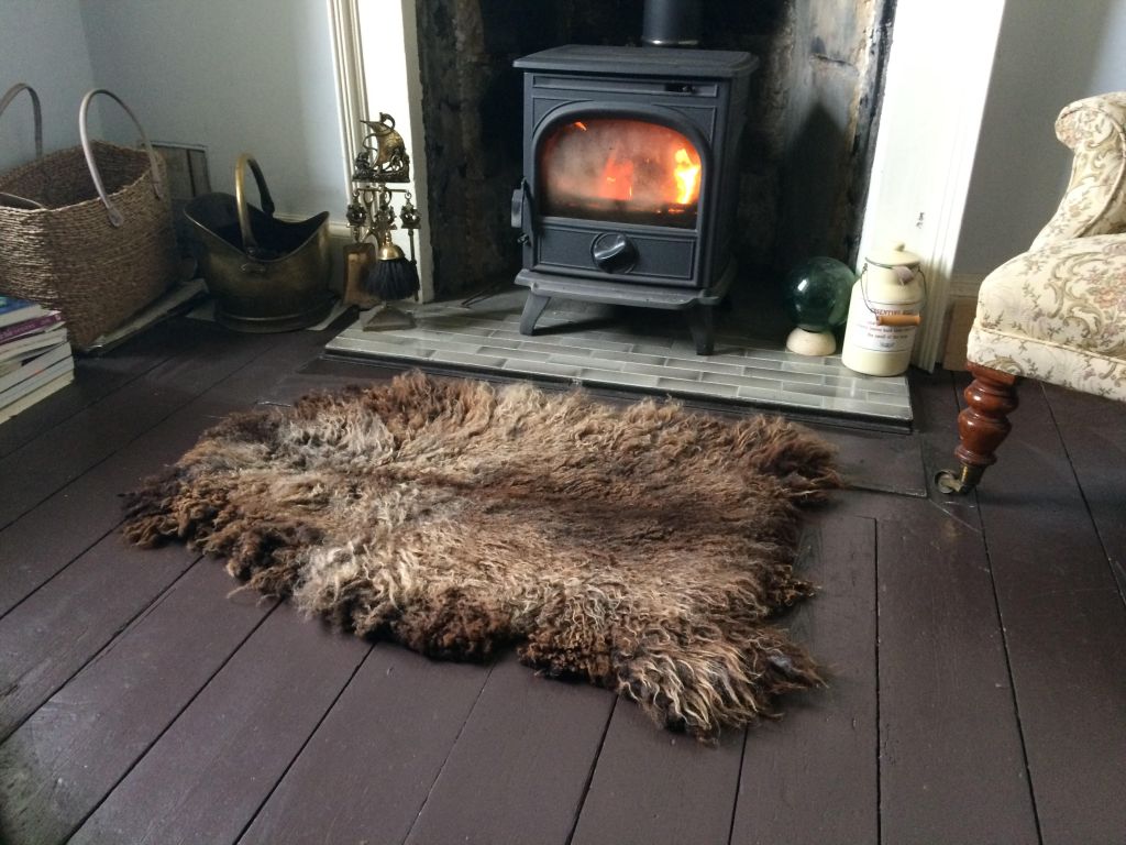 Felted Fleece Rug No. 3