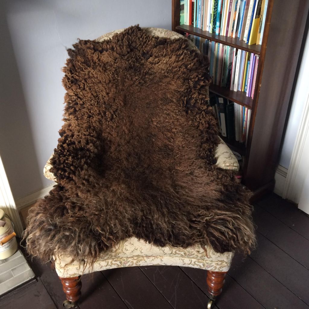 Felted Fleece Rug No. 4